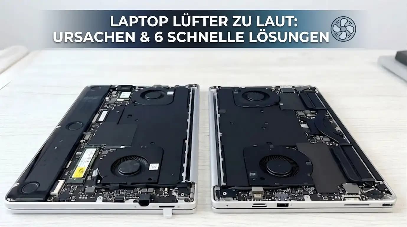 Laptop Lüfter laut? 6 einfache Lösungen gegen Lärm