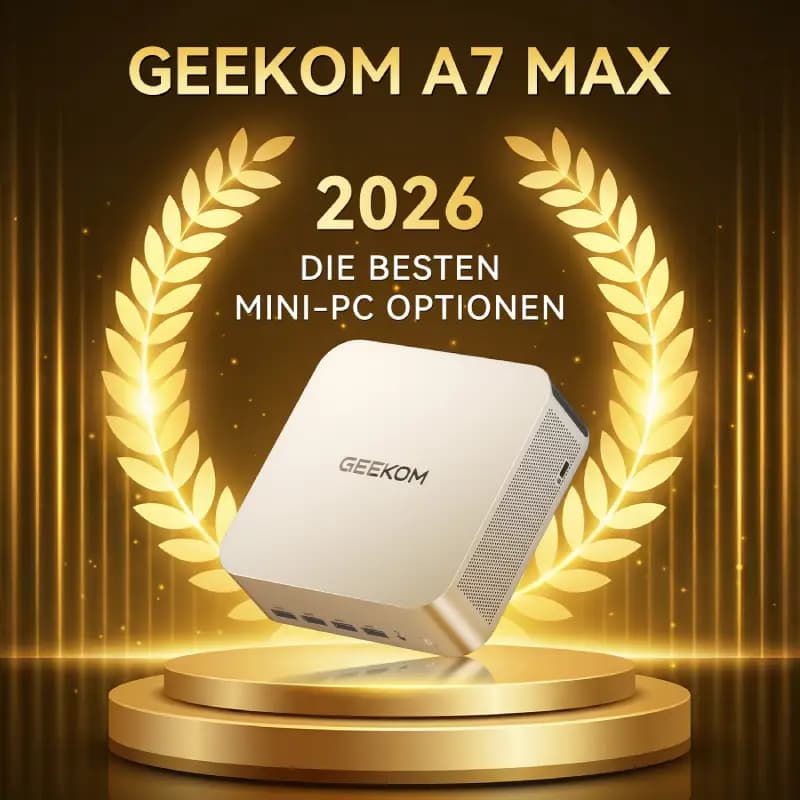 GEEKOM A7 Max Mini AI PC | AMD R9-7940HS