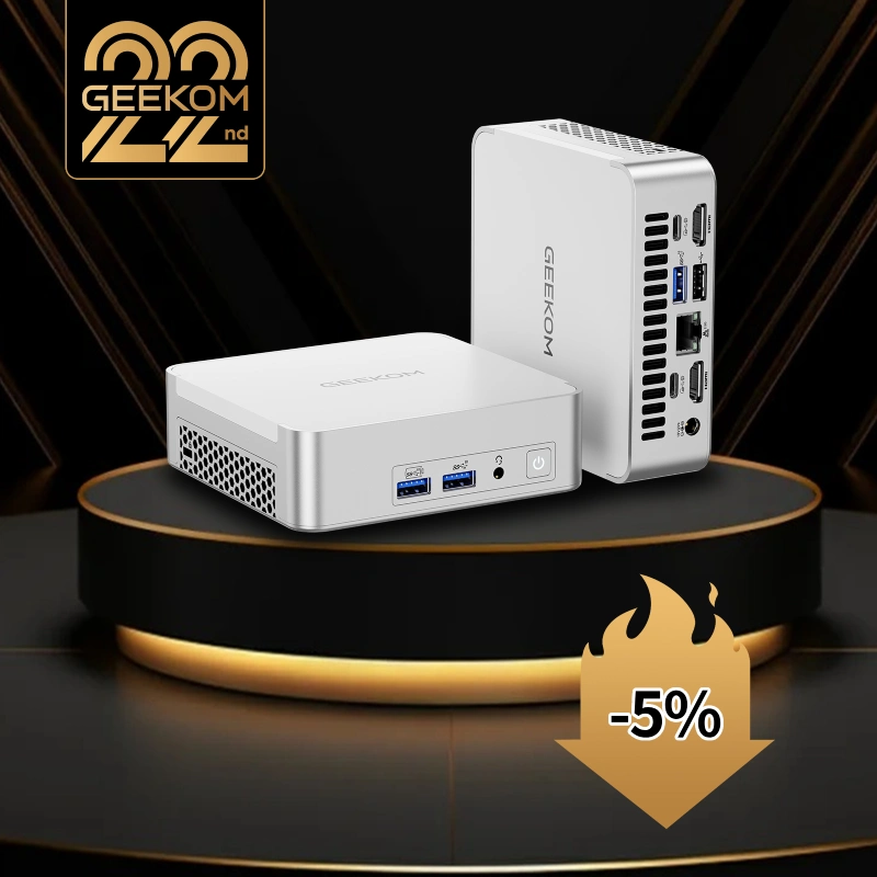 GEEKOM XT12 Pro Mini-PC | Intel® Core™ i7-1280P | i9-12900H