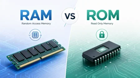 RAM und ROM: Bedeutung, Unterschied und Funktionsweise im Computer