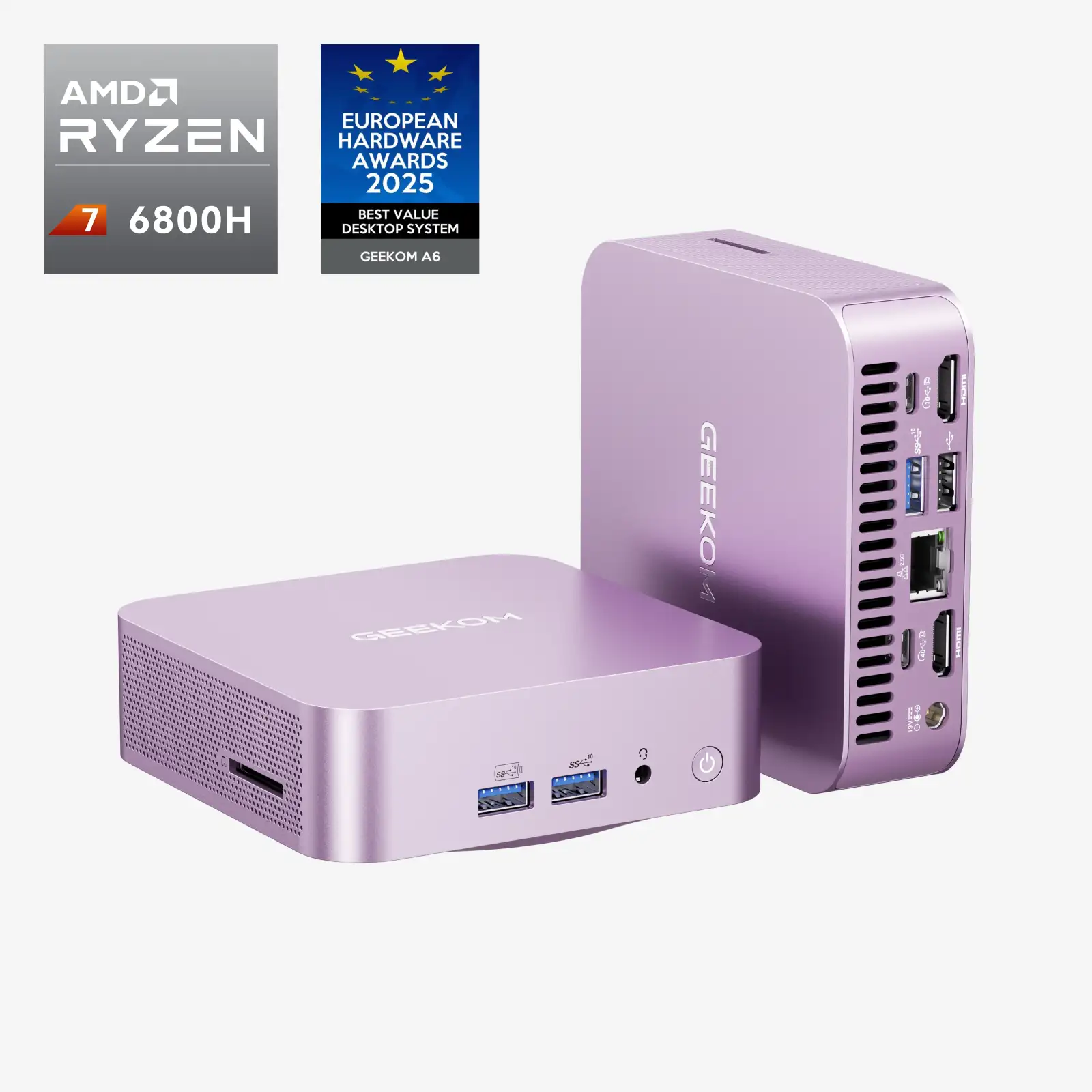 Mini PC vs Desktop: GEEKOM A6 Pink Mini PC